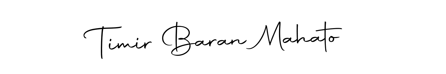 Make a beautiful signature design for name Timir Baran Mahato. With this signature (Autography-DOLnW) style, you can create a handwritten signature for free. Timir Baran Mahato signature style 10 images and pictures png