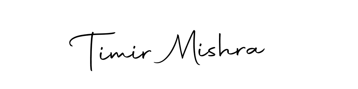 Design your own signature with our free online signature maker. With this signature software, you can create a handwritten (Autography-DOLnW) signature for name Timir Mishra. Timir Mishra signature style 10 images and pictures png