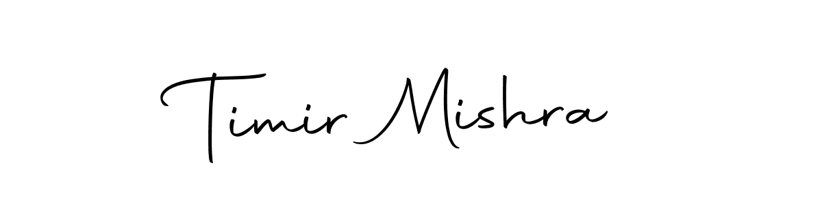 Design your own signature with our free online signature maker. With this signature software, you can create a handwritten (Autography-DOLnW) signature for name Timir Mishra. Timir Mishra signature style 10 images and pictures png