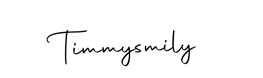 Make a beautiful signature design for name Timmysmily. Use this online signature maker to create a handwritten signature for free. Timmysmily signature style 10 images and pictures png