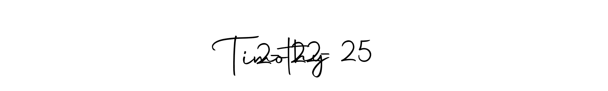 The best way (Autography-DOLnW) to make a short signature is to pick only two or three words in your name. The name Timothy      2-22-25 include a total of six letters. For converting this name. Timothy      2-22-25 signature style 10 images and pictures png