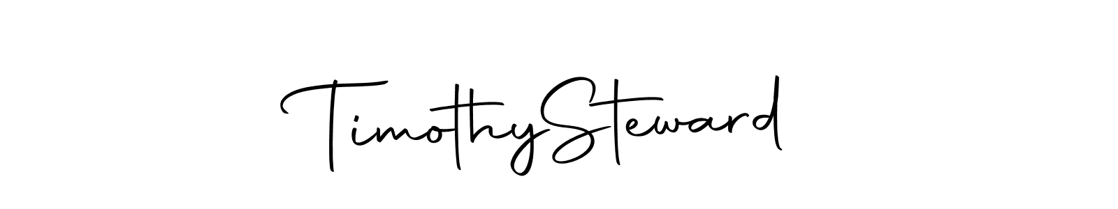 Design your own signature with our free online signature maker. With this signature software, you can create a handwritten (Autography-DOLnW) signature for name Timothy  Steward. Timothy  Steward signature style 10 images and pictures png