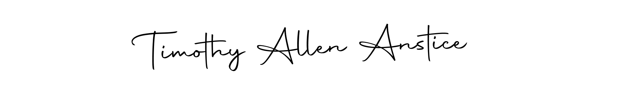 Create a beautiful signature design for name Timothy Allen Anstice. With this signature (Autography-DOLnW) fonts, you can make a handwritten signature for free. Timothy Allen Anstice signature style 10 images and pictures png