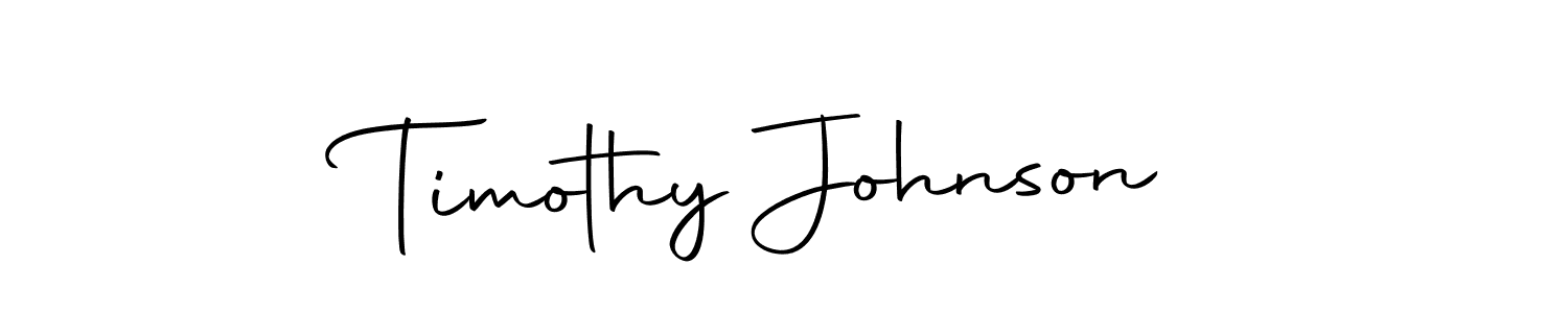 Make a beautiful signature design for name Timothy Johnson. With this signature (Autography-DOLnW) style, you can create a handwritten signature for free. Timothy Johnson signature style 10 images and pictures png