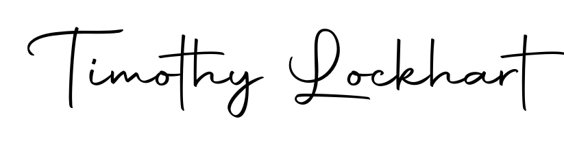 Similarly Autography-DOLnW is the best handwritten signature design. Signature creator online. You can use it as an online autograph creator for name Timothy Lockhart. Timothy Lockhart signature style 10 images and pictures png