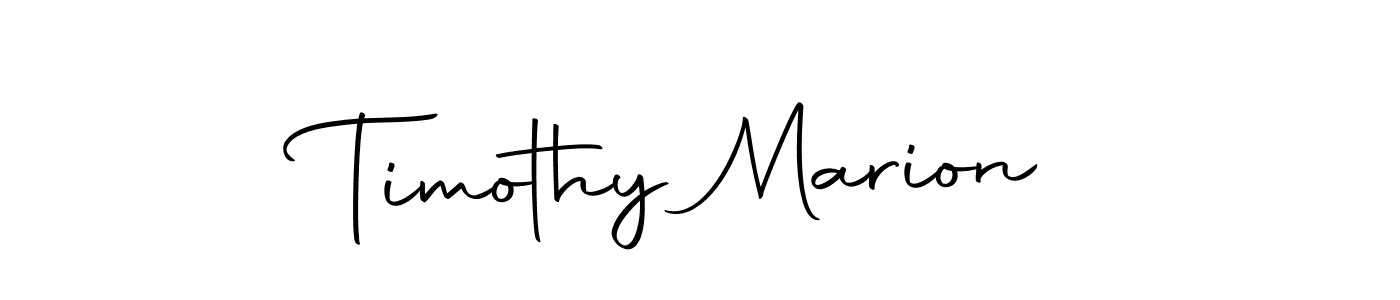 How to make Timothy Marion signature? Autography-DOLnW is a professional autograph style. Create handwritten signature for Timothy Marion name. Timothy Marion signature style 10 images and pictures png