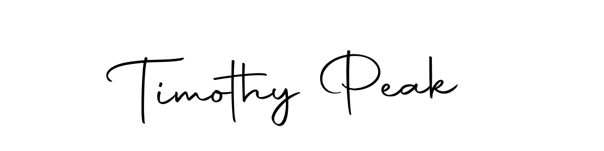 Use a signature maker to create a handwritten signature online. With this signature software, you can design (Autography-DOLnW) your own signature for name Timothy Peak. Timothy Peak signature style 10 images and pictures png