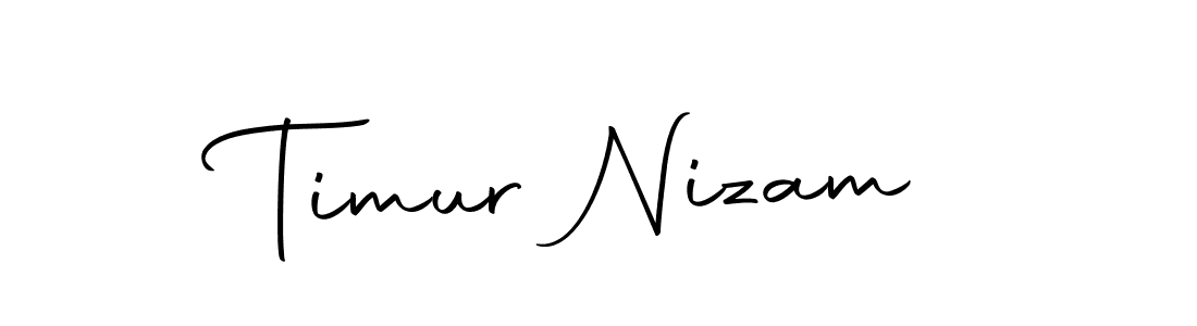 Make a short Timur Nizam signature style. Manage your documents anywhere anytime using Autography-DOLnW. Create and add eSignatures, submit forms, share and send files easily. Timur Nizam signature style 10 images and pictures png
