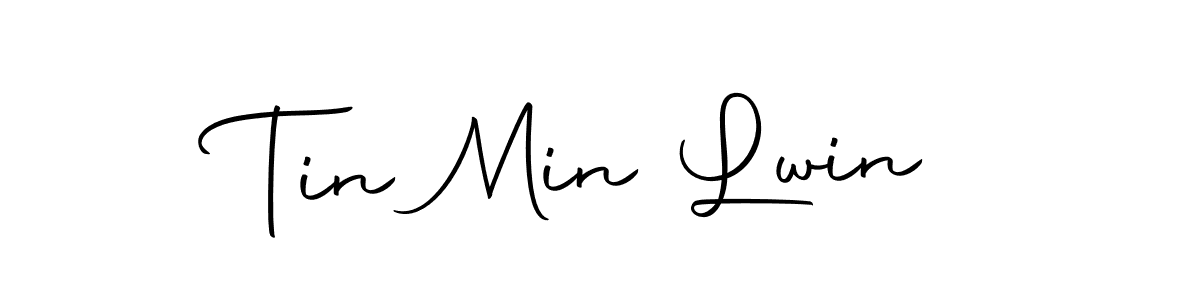 Design your own signature with our free online signature maker. With this signature software, you can create a handwritten (Autography-DOLnW) signature for name Tin Min Lwin. Tin Min Lwin signature style 10 images and pictures png