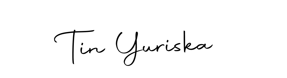 Make a short Tin Yuriska signature style. Manage your documents anywhere anytime using Autography-DOLnW. Create and add eSignatures, submit forms, share and send files easily. Tin Yuriska signature style 10 images and pictures png