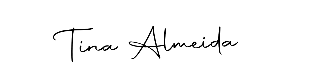 Also we have Tina Almeida name is the best signature style. Create professional handwritten signature collection using Autography-DOLnW autograph style. Tina Almeida signature style 10 images and pictures png