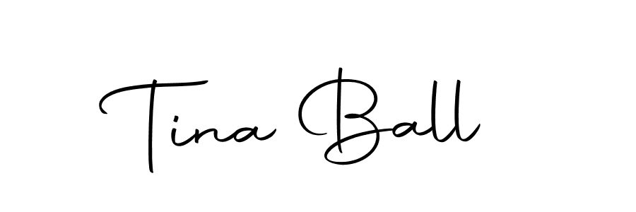 Use a signature maker to create a handwritten signature online. With this signature software, you can design (Autography-DOLnW) your own signature for name Tina Ball. Tina Ball signature style 10 images and pictures png