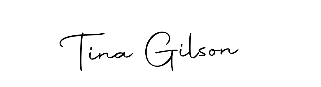 Make a beautiful signature design for name Tina Gilson. Use this online signature maker to create a handwritten signature for free. Tina Gilson signature style 10 images and pictures png