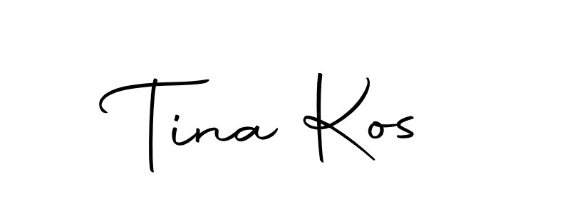 This is the best signature style for the Tina Kos name. Also you like these signature font (Autography-DOLnW). Mix name signature. Tina Kos signature style 10 images and pictures png