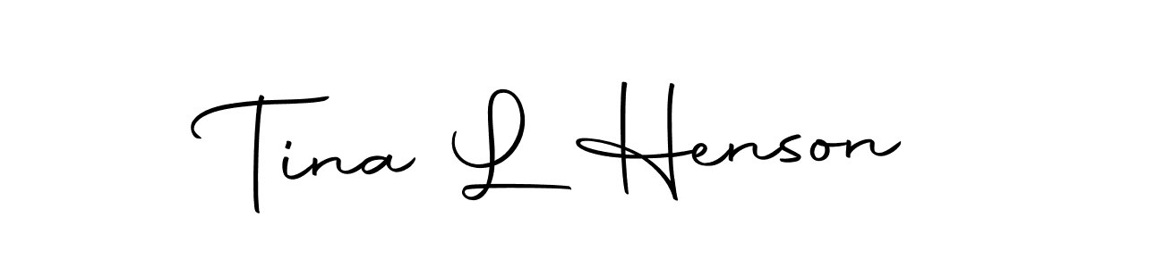 You should practise on your own different ways (Autography-DOLnW) to write your name (Tina L Henson) in signature. don't let someone else do it for you. Tina L Henson signature style 10 images and pictures png