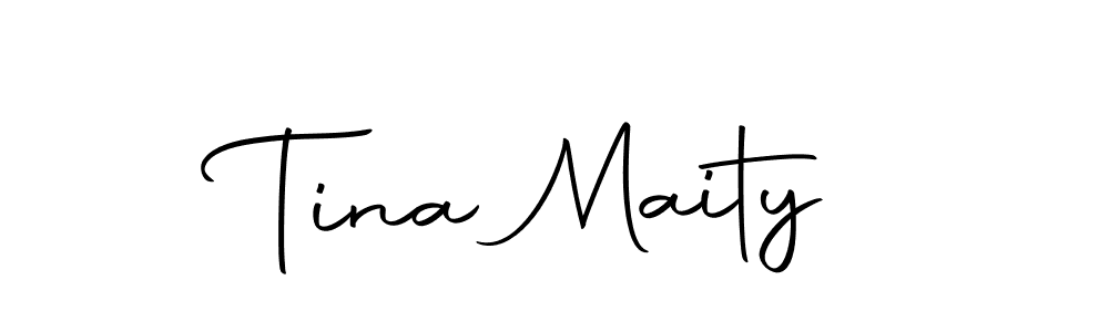 Also we have Tina Maity name is the best signature style. Create professional handwritten signature collection using Autography-DOLnW autograph style. Tina Maity signature style 10 images and pictures png