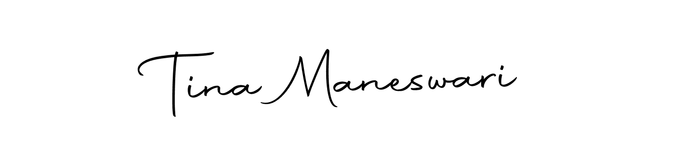 Make a beautiful signature design for name Tina Maneswari. Use this online signature maker to create a handwritten signature for free. Tina Maneswari signature style 10 images and pictures png