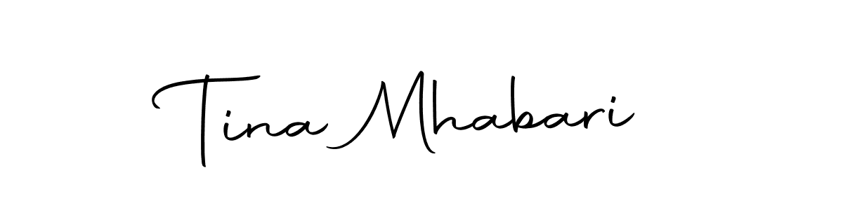 Similarly Autography-DOLnW is the best handwritten signature design. Signature creator online .You can use it as an online autograph creator for name Tina Mhabari. Tina Mhabari signature style 10 images and pictures png