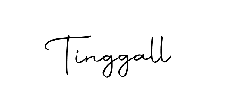 Use a signature maker to create a handwritten signature online. With this signature software, you can design (Autography-DOLnW) your own signature for name Tinggall. Tinggall signature style 10 images and pictures png