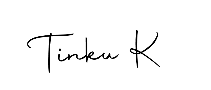 You can use this online signature creator to create a handwritten signature for the name Tinku K. This is the best online autograph maker. Tinku K signature style 10 images and pictures png