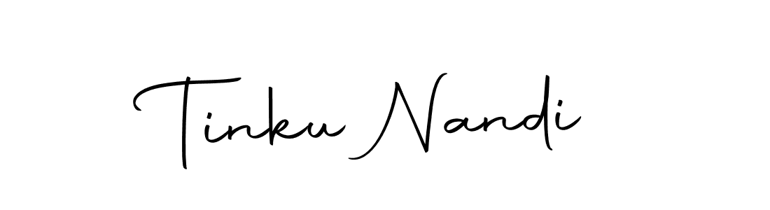 Create a beautiful signature design for name Tinku Nandi. With this signature (Autography-DOLnW) fonts, you can make a handwritten signature for free. Tinku Nandi signature style 10 images and pictures png
