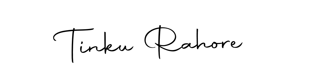 The best way (Autography-DOLnW) to make a short signature is to pick only two or three words in your name. The name Tinku Rahore include a total of six letters. For converting this name. Tinku Rahore signature style 10 images and pictures png