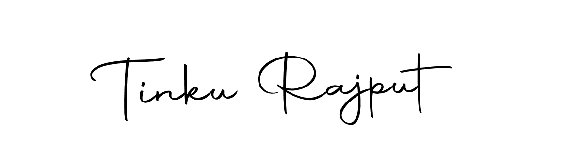 Create a beautiful signature design for name Tinku Rajput. With this signature (Autography-DOLnW) fonts, you can make a handwritten signature for free. Tinku Rajput signature style 10 images and pictures png