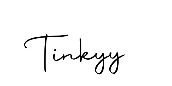 Design your own signature with our free online signature maker. With this signature software, you can create a handwritten (Autography-DOLnW) signature for name Tinkyy. Tinkyy signature style 10 images and pictures png