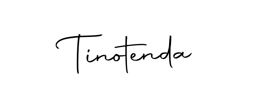 Create a beautiful signature design for name Tinotenda. With this signature (Autography-DOLnW) fonts, you can make a handwritten signature for free. Tinotenda signature style 10 images and pictures png