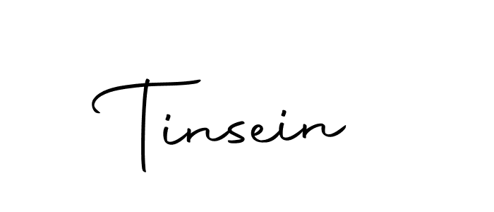 Design your own signature with our free online signature maker. With this signature software, you can create a handwritten (Autography-DOLnW) signature for name Tinsein. Tinsein signature style 10 images and pictures png