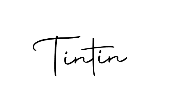 How to make Tintin signature? Autography-DOLnW is a professional autograph style. Create handwritten signature for Tintin name. Tintin signature style 10 images and pictures png