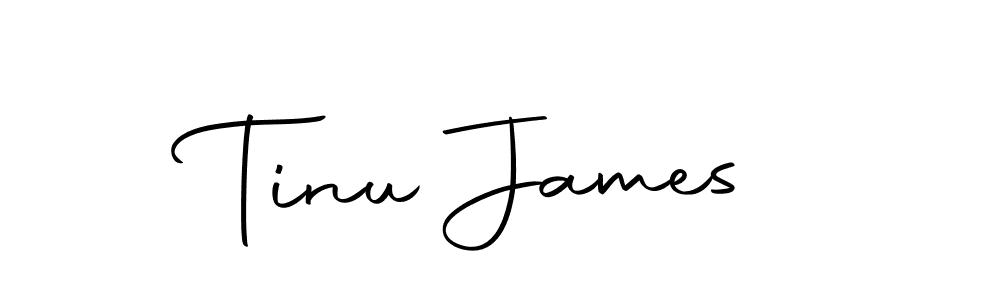 The best way (Autography-DOLnW) to make a short signature is to pick only two or three words in your name. The name Tinu James include a total of six letters. For converting this name. Tinu James signature style 10 images and pictures png
