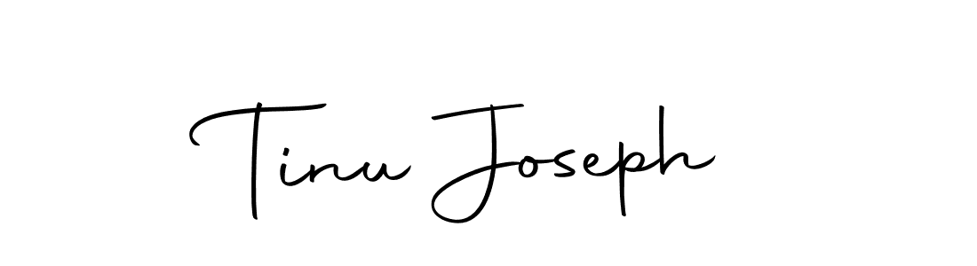 Design your own signature with our free online signature maker. With this signature software, you can create a handwritten (Autography-DOLnW) signature for name Tinu Joseph. Tinu Joseph signature style 10 images and pictures png