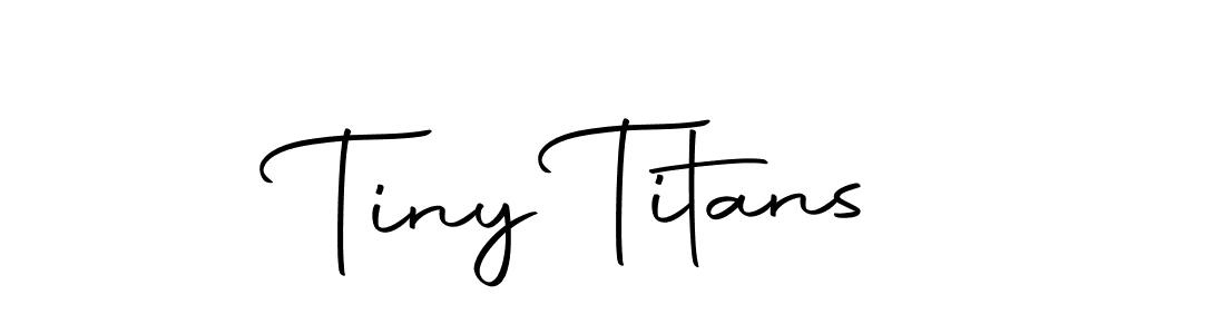 Also we have Tiny Titans name is the best signature style. Create professional handwritten signature collection using Autography-DOLnW autograph style. Tiny Titans signature style 10 images and pictures png
