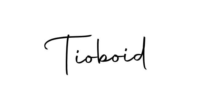 Use a signature maker to create a handwritten signature online. With this signature software, you can design (Autography-DOLnW) your own signature for name Tioboid. Tioboid signature style 10 images and pictures png