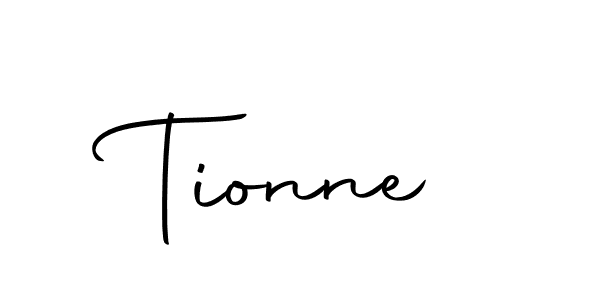 Tionne stylish signature style. Best Handwritten Sign (Autography-DOLnW) for my name. Handwritten Signature Collection Ideas for my name Tionne. Tionne signature style 10 images and pictures png