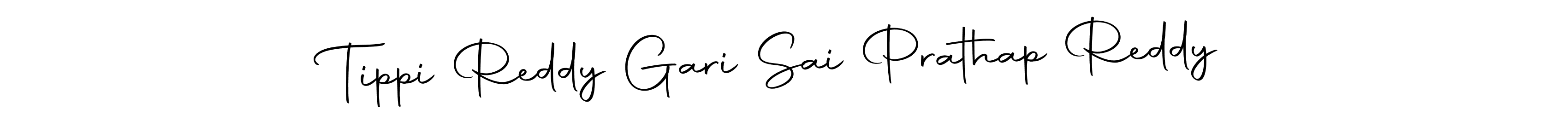 You can use this online signature creator to create a handwritten signature for the name Tippi Reddy Gari Sai Prathap Reddy. This is the best online autograph maker. Tippi Reddy Gari Sai Prathap Reddy signature style 10 images and pictures png