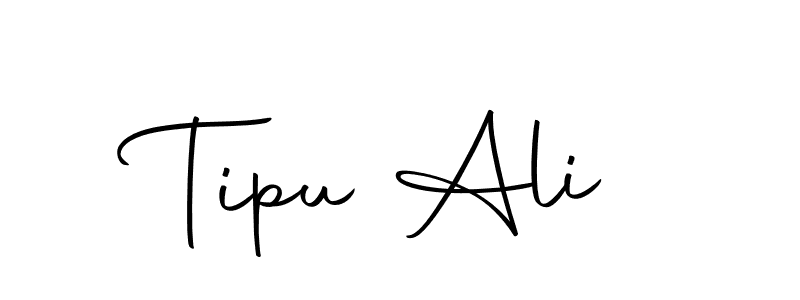 Make a beautiful signature design for name Tipu Ali. With this signature (Autography-DOLnW) style, you can create a handwritten signature for free. Tipu Ali signature style 10 images and pictures png