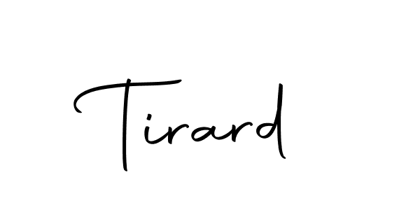 It looks lik you need a new signature style for name Tirard. Design unique handwritten (Autography-DOLnW) signature with our free signature maker in just a few clicks. Tirard signature style 10 images and pictures png