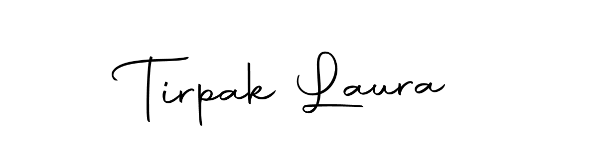 Design your own signature with our free online signature maker. With this signature software, you can create a handwritten (Autography-DOLnW) signature for name Tirpak Laura. Tirpak Laura signature style 10 images and pictures png