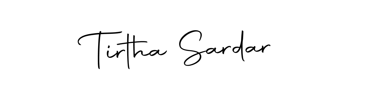 Here are the top 10 professional signature styles for the name Tirtha Sardar. These are the best autograph styles you can use for your name. Tirtha Sardar signature style 10 images and pictures png