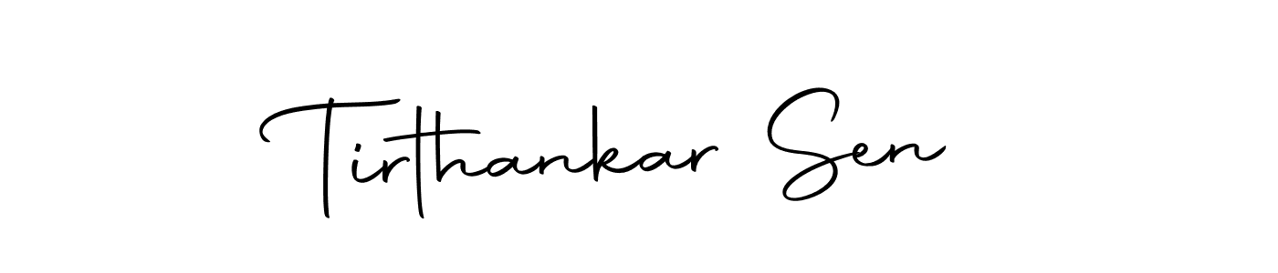 Autography-DOLnW is a professional signature style that is perfect for those who want to add a touch of class to their signature. It is also a great choice for those who want to make their signature more unique. Get Tirthankar Sen name to fancy signature for free. Tirthankar Sen signature style 10 images and pictures png