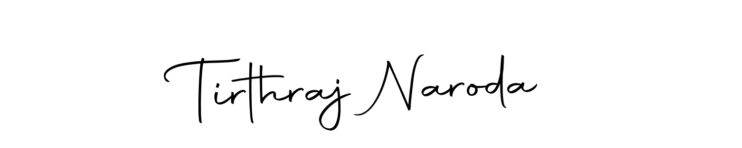 It looks lik you need a new signature style for name Tirthraj Naroda. Design unique handwritten (Autography-DOLnW) signature with our free signature maker in just a few clicks. Tirthraj Naroda signature style 10 images and pictures png