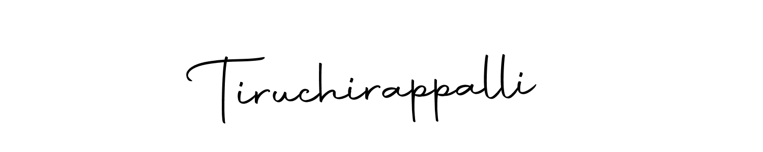 Create a beautiful signature design for name Tiruchirappalli. With this signature (Autography-DOLnW) fonts, you can make a handwritten signature for free. Tiruchirappalli signature style 10 images and pictures png