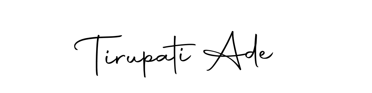 Once you've used our free online signature maker to create your best signature Autography-DOLnW style, it's time to enjoy all of the benefits that Tirupati Ade name signing documents. Tirupati Ade signature style 10 images and pictures png