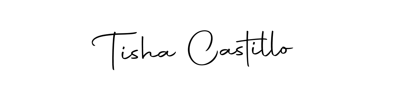 Create a beautiful signature design for name Tisha Castillo. With this signature (Autography-DOLnW) fonts, you can make a handwritten signature for free. Tisha Castillo signature style 10 images and pictures png