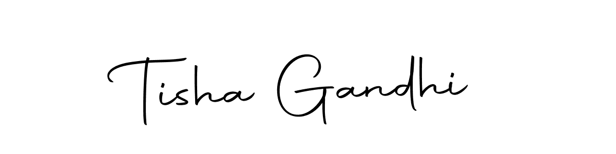 if you are searching for the best signature style for your name Tisha Gandhi. so please give up your signature search. here we have designed multiple signature styles  using Autography-DOLnW. Tisha Gandhi signature style 10 images and pictures png