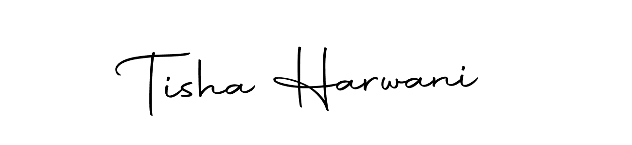 Autography-DOLnW is a professional signature style that is perfect for those who want to add a touch of class to their signature. It is also a great choice for those who want to make their signature more unique. Get Tisha Harwani name to fancy signature for free. Tisha Harwani signature style 10 images and pictures png