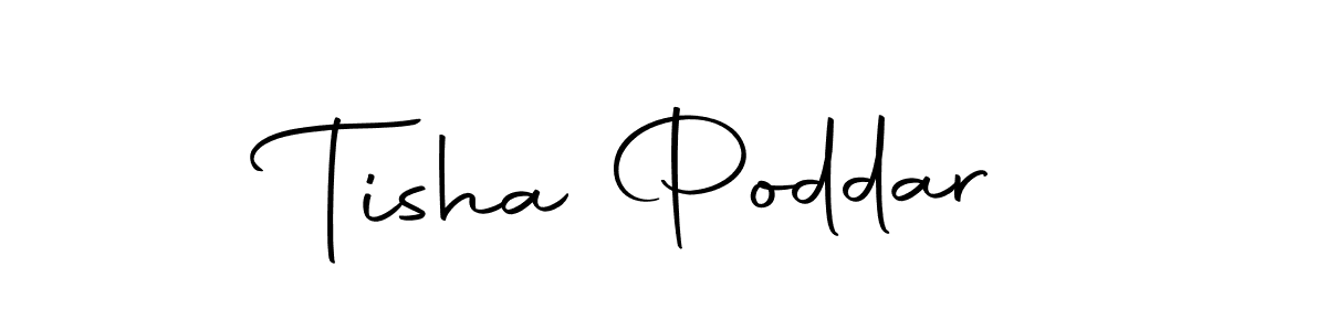 You can use this online signature creator to create a handwritten signature for the name Tisha Poddar. This is the best online autograph maker. Tisha Poddar signature style 10 images and pictures png