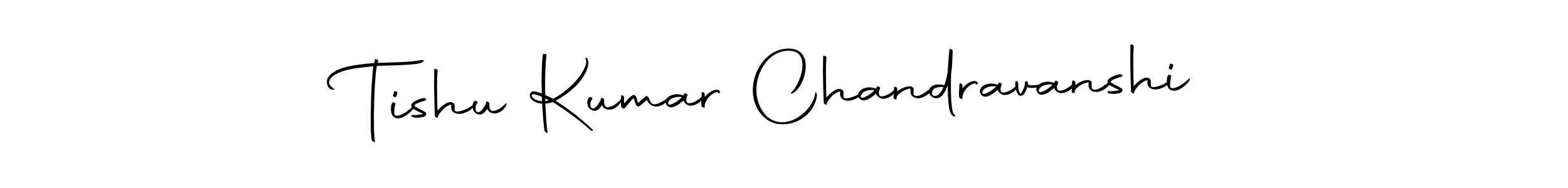 Tishu Kumar Chandravanshi stylish signature style. Best Handwritten Sign (Autography-DOLnW) for my name. Handwritten Signature Collection Ideas for my name Tishu Kumar Chandravanshi. Tishu Kumar Chandravanshi signature style 10 images and pictures png